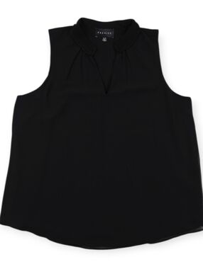Premise V-Neck Tank Top Women's Size Large Black